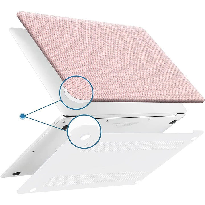 SaharaCase - Woven Laptop Case for Apple MacBook Air 13" M1 Chip Laptops - Pink_4
