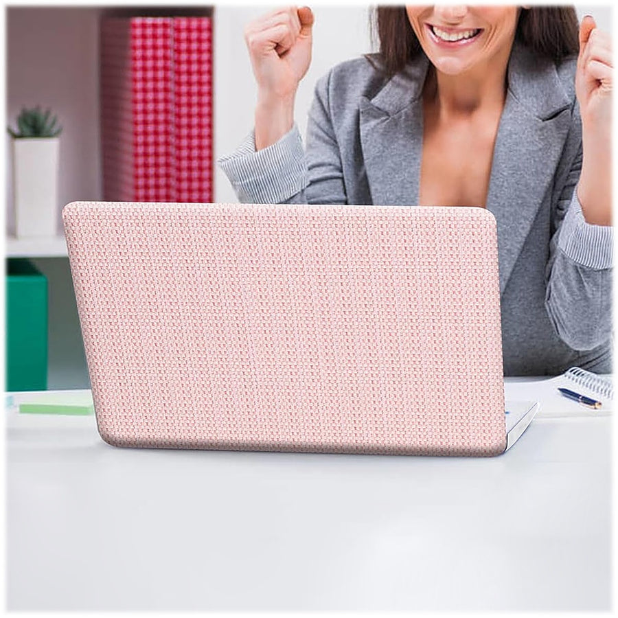 SaharaCase - Woven Laptop Case for Apple MacBook Air 13" M1 Chip Laptops - Pink_1