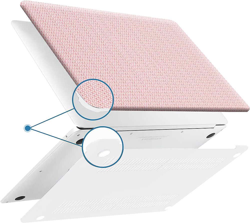 SaharaCase - Woven Laptop Case for Apple MacBook Pro 13" Laptops - Pink_5