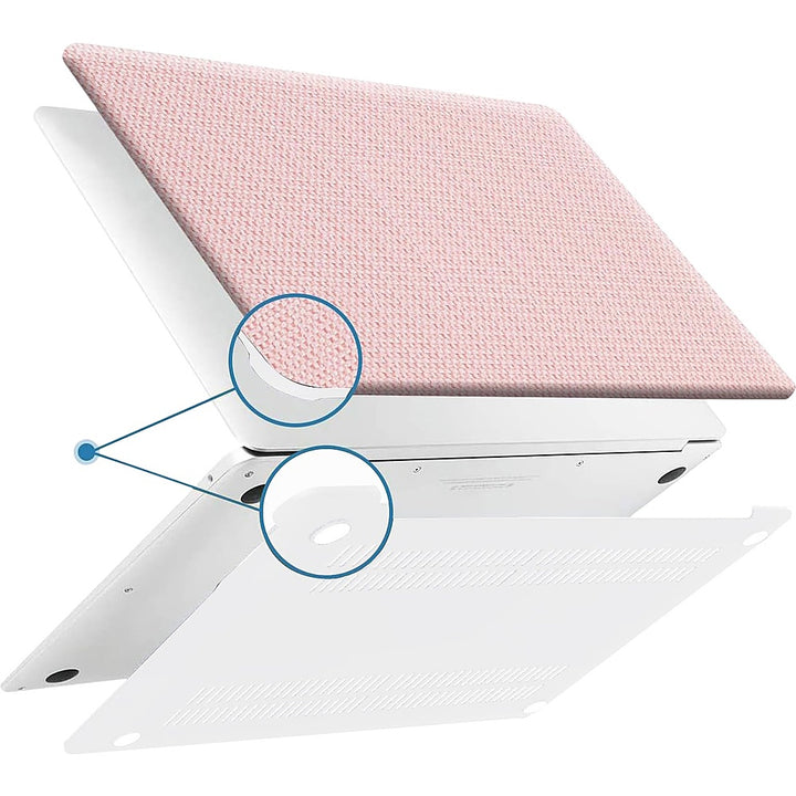SaharaCase - Woven Laptop Case for Apple MacBook Air 13.6" M2 Chip Laptops - Pink_5