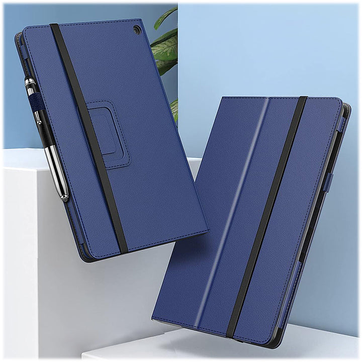 SaharaCase - EliteFold Folio Case for Samsung Galaxy Tab A9+ - Navy Blue_3