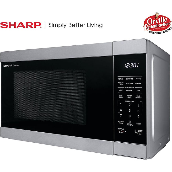 Sharp 2.2 Cu.ft  Countertop Microwave Oven with Inverter Technology in Stainless Steel - Stainless Steel_6