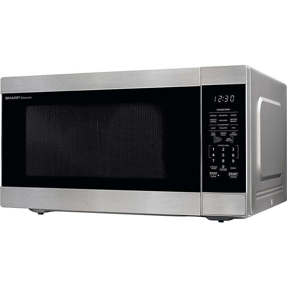 Sharp 2.2 Cu.ft  Countertop Microwave Oven with Inverter Technology in Stainless Steel - Stainless Steel_5