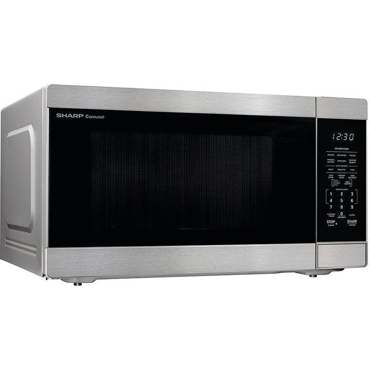 Sharp 2.2 Cu.ft  Countertop Microwave Oven with Inverter Technology in Stainless Steel - Stainless Steel_2