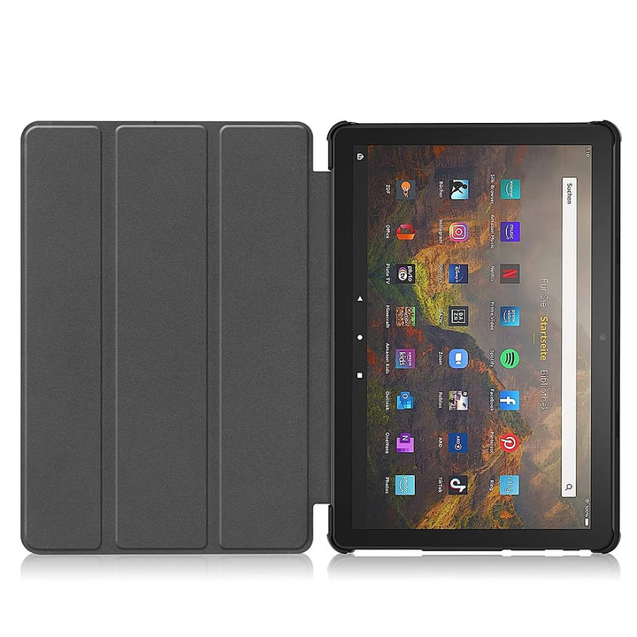 SaharaCase - Tri-Fold Folio Case for Amazon Fire HD 10 (2023) - Black_6