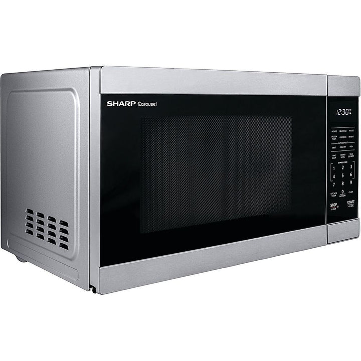 Sharp 1.1 Cu.ft  Countertop Microwave Oven in Stainless Steel with Orville Redenbacher Certification - Stainless Steel_5