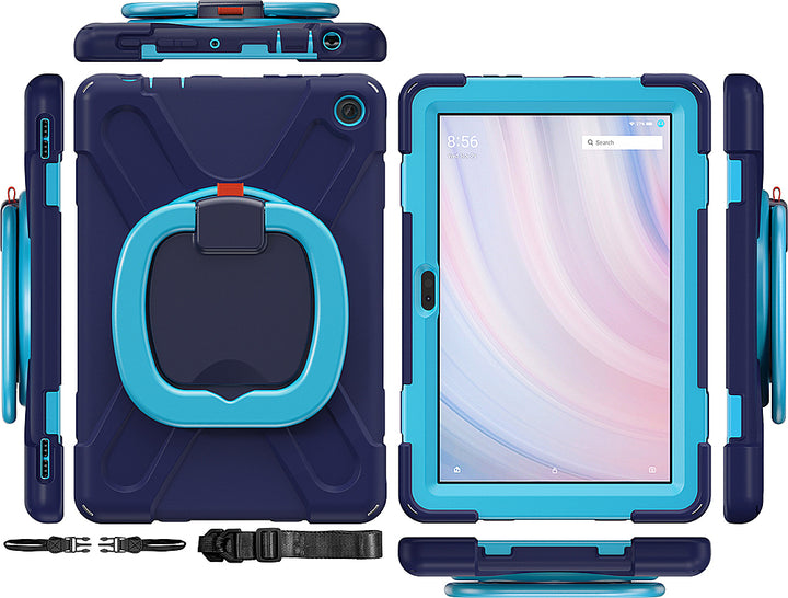 SaharaCase - SpLaSh Series Heavy Duty Case for Amazon Fire HD 10 (2023) - Blue_8