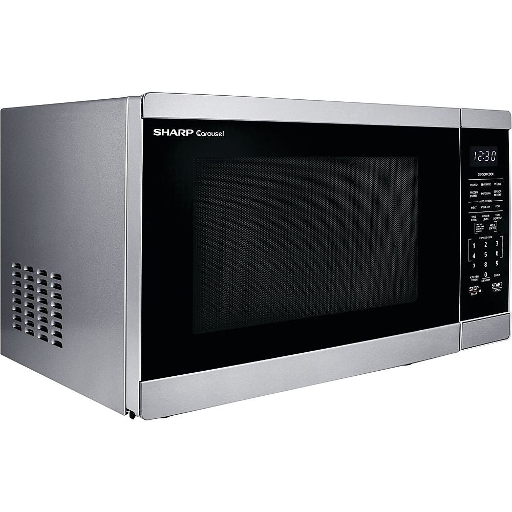 Sharp 1.4 Cu.ft  Countertop Microwave Oven in Stainless Steel with Orville Redenbacher's Certification - Stainless Steel_2