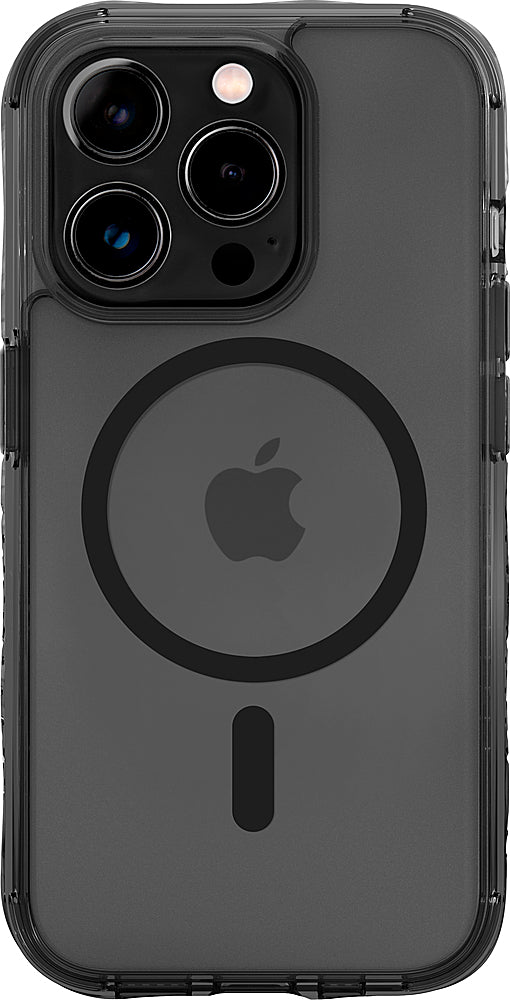 LAUT - Crystal Matter X Case for Apple iPhone 15 Pro - Black Crystal_0