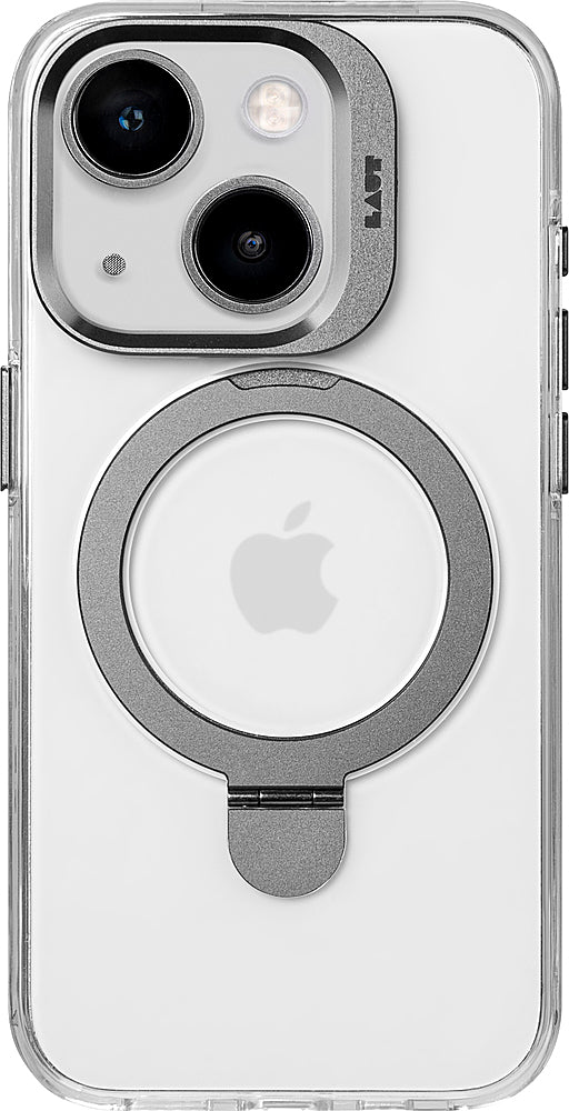 LAUT - Revive Prop Case for Apple iPhone 15 Plus - Crystal_0