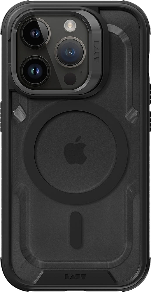 LAUT - Crystal Matter Case for Apple iPhone 15 Pro - Black_0