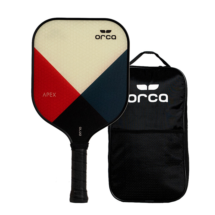 ORCA - Apex Polymer Honeycomb Pickleball Paddle with Carry Bag_0
