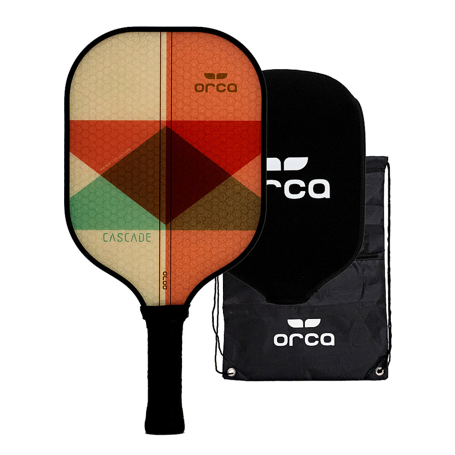 ORCA - Cascade Polymer Honeycomb Pickleball Paddle with Neoprene Cover & Carry Bag_0