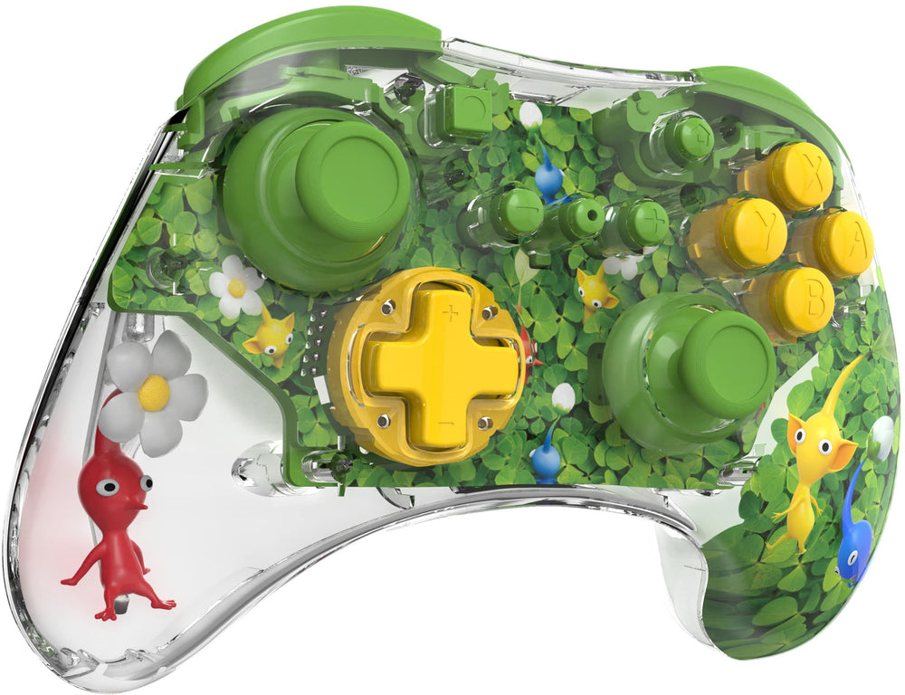 PDP - REALMz Wireless Controller: Pikmin Clover Patch For Nintendo Switch, Nintendo Switch - OLED Model - Pikmin Clover Patch_1