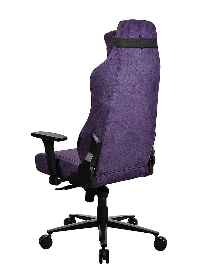 Arozzi - Vernazza Soft Fabric Gaming Chair - Purple_7