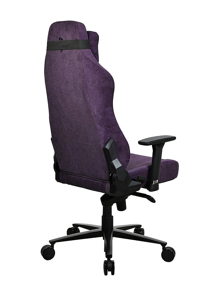 Arozzi - Vernazza Soft Fabric Gaming Chair - Purple_4
