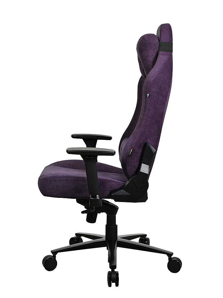 Arozzi - Vernazza Soft Fabric Gaming Chair - Purple_2