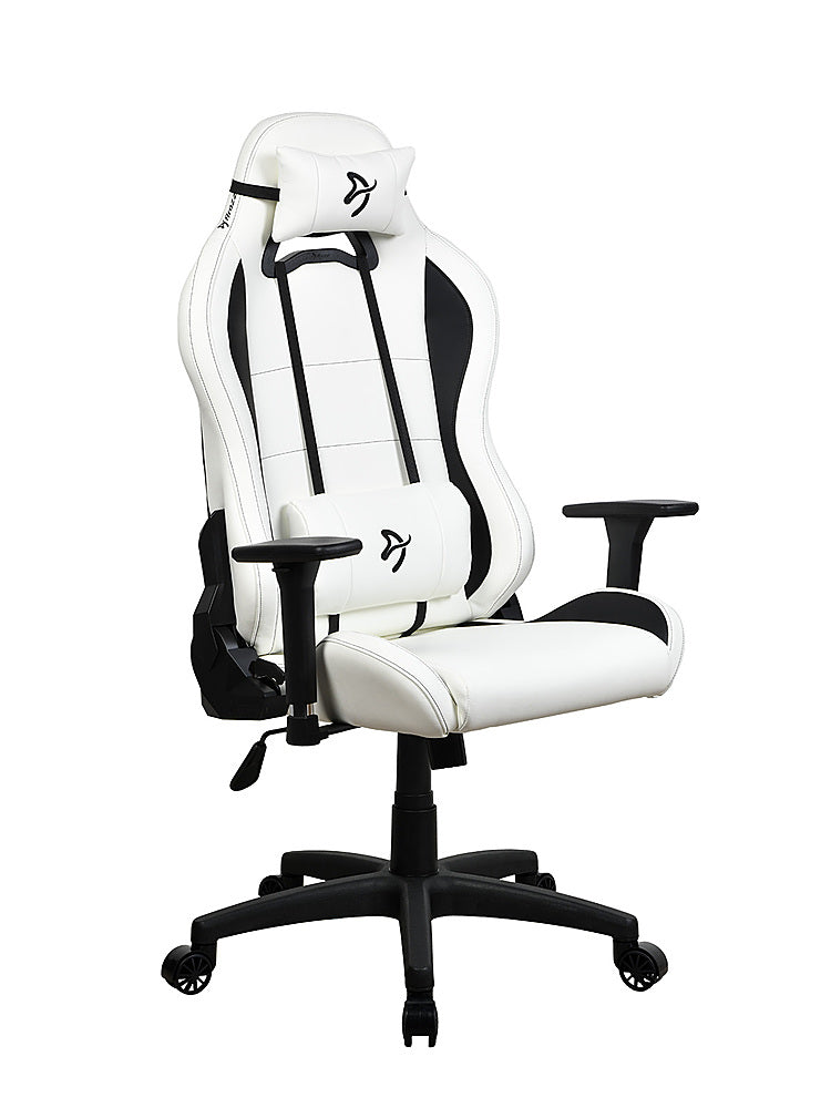 Arozzi - Torretta Soft PU Office/Gaming Chair - White_3