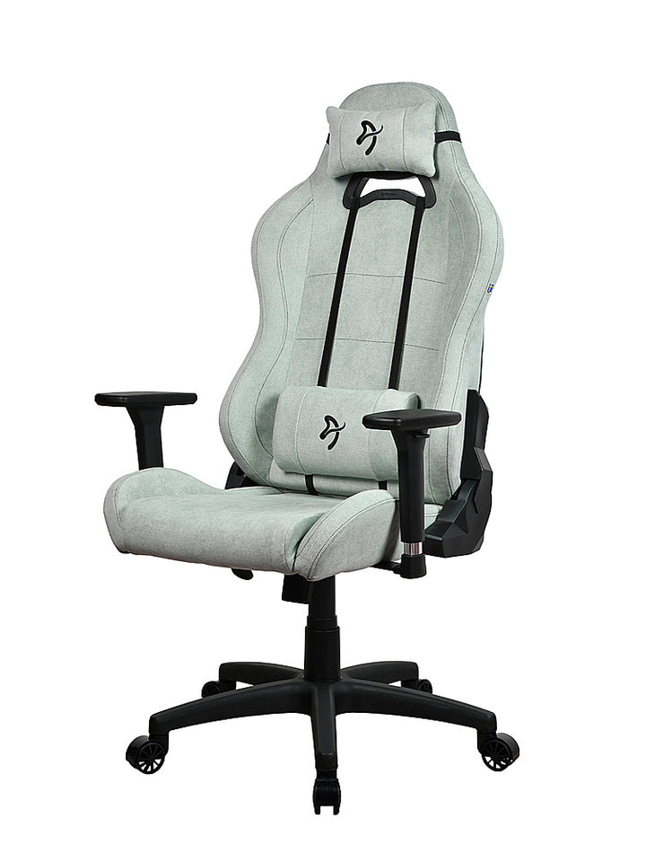 Arozzi - Torretta Soft Fabric Office/Gaming Chair - Pearl Green_0
