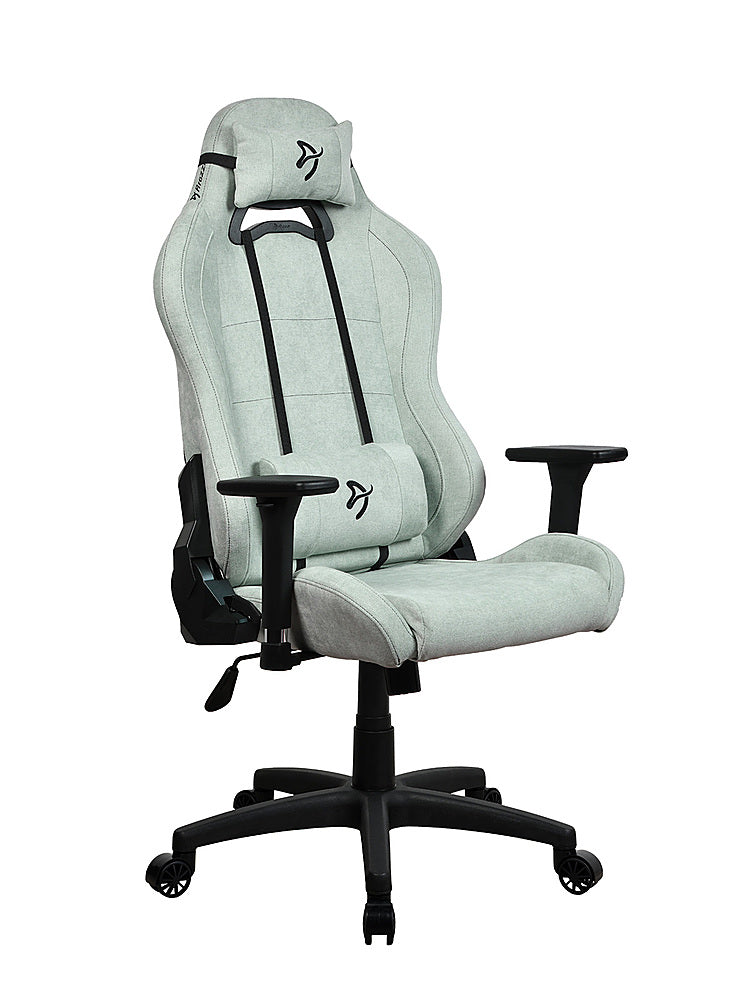 Arozzi - Torretta Soft Fabric Office/Gaming Chair - Pearl Green_3