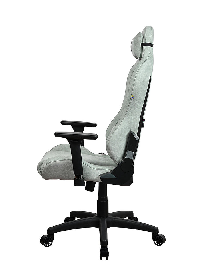 Arozzi - Torretta Soft Fabric Office/Gaming Chair - Pearl Green_2