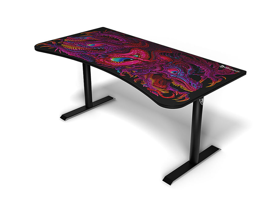 Arozzi - Arena Ultrawide Curved Gaming Desk - Crawling Chaos_0