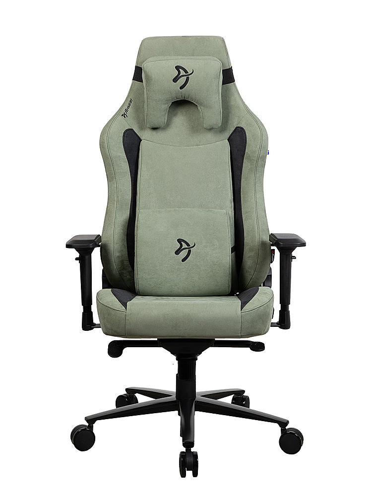 Arozzi - Vernazza Series Top-Tier Premium XL Supersoft Upholstery Fabric Office/Gaming Chair - Forest_1