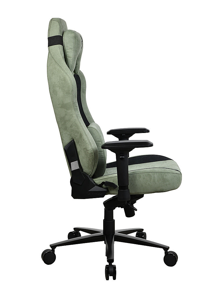 Arozzi - Vernazza Series Top-Tier Premium XL Supersoft Upholstery Fabric Office/Gaming Chair - Forest_5