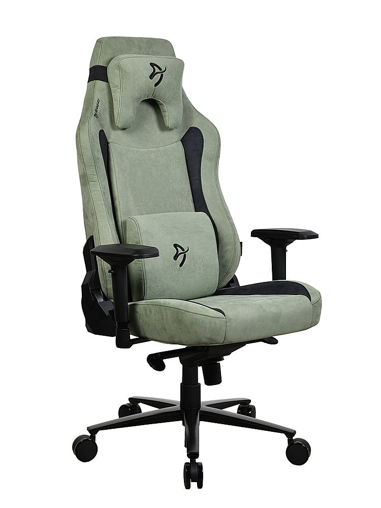 Arozzi - Vernazza Series Top-Tier Premium XL Supersoft Upholstery Fabric Office/Gaming Chair - Forest_3