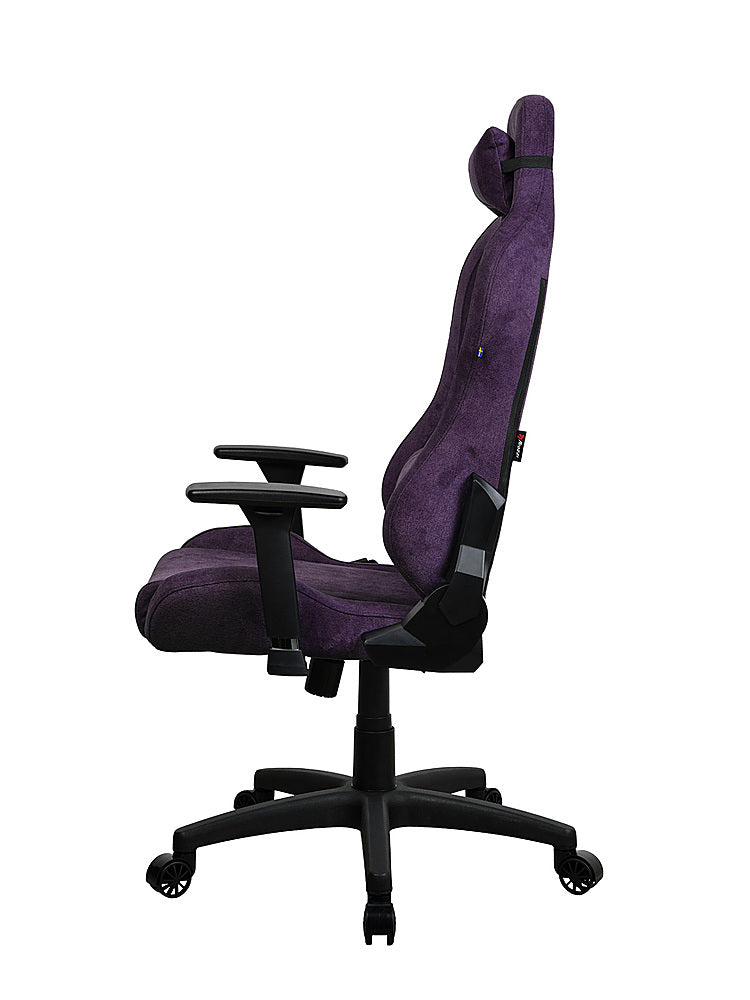 Arozzi - Torretta Soft Fabric Office/Gaming Chair - Purple_2