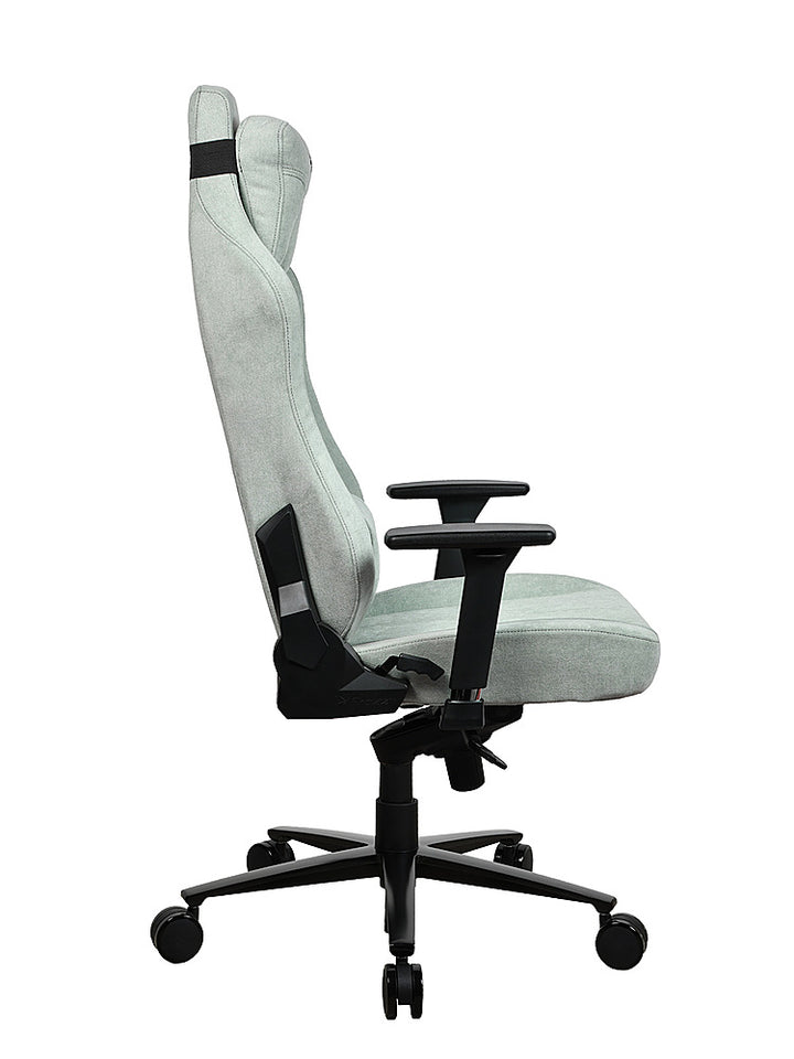 Arozzi - Vernazza Soft Fabric Gaming Chair - Pearl Green_5