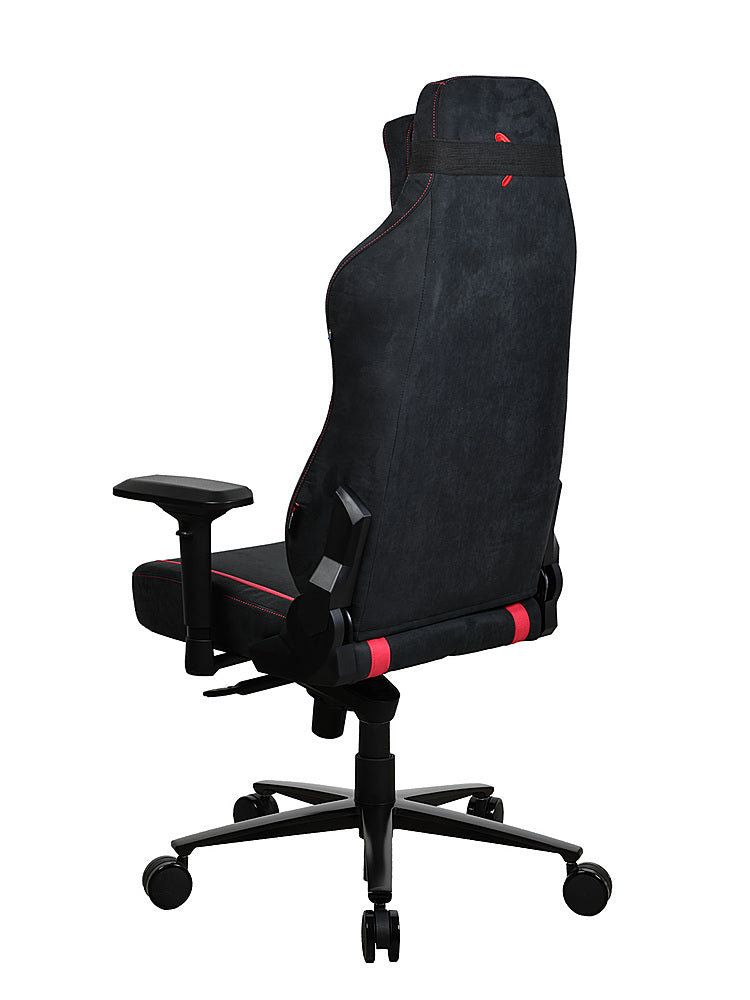Arozzi - Vernazza Series Top-Tier Premium Supersoft Upholstery Fabric Office/Gaming Chair - Red_6