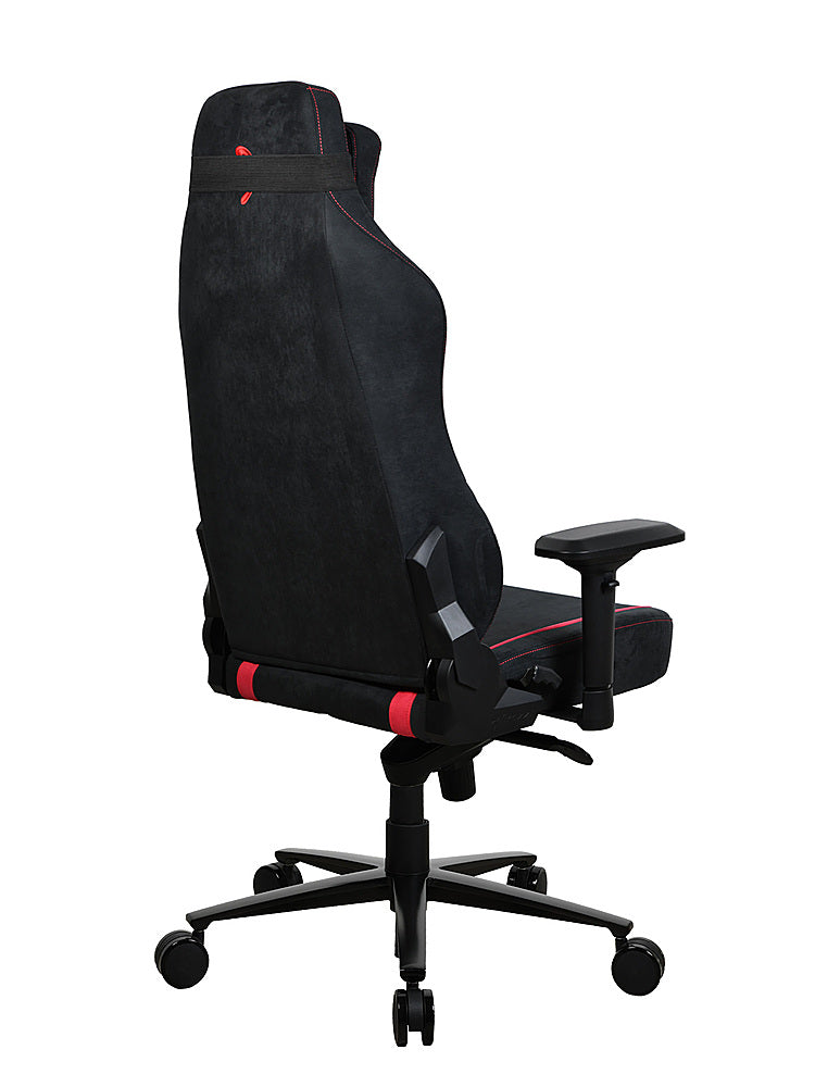 Arozzi - Vernazza Series Top-Tier Premium Supersoft Upholstery Fabric Office/Gaming Chair - Red_4