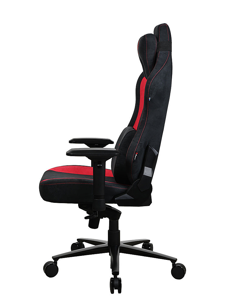 Arozzi - Vernazza Series Top-Tier Premium Supersoft Upholstery Fabric Office/Gaming Chair - Red_2