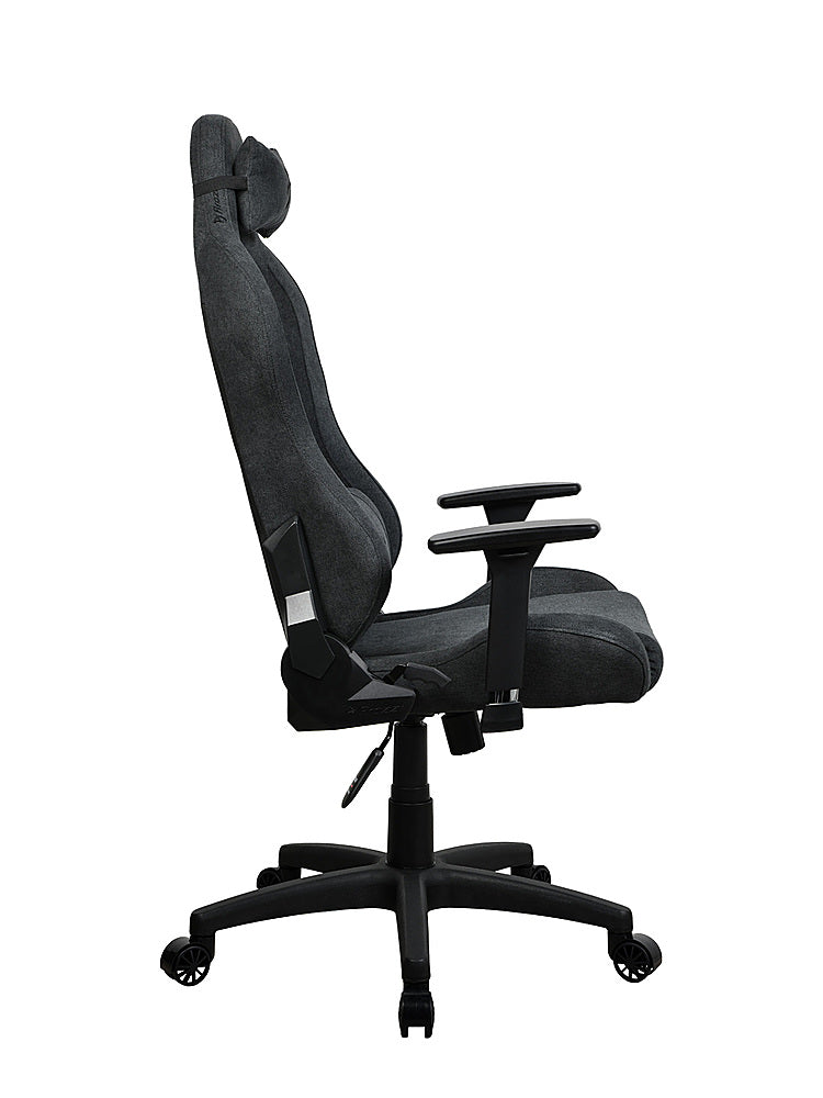 Arozzi - Torretta Soft Fabric Office/Gaming Chair - Dark Grey_4