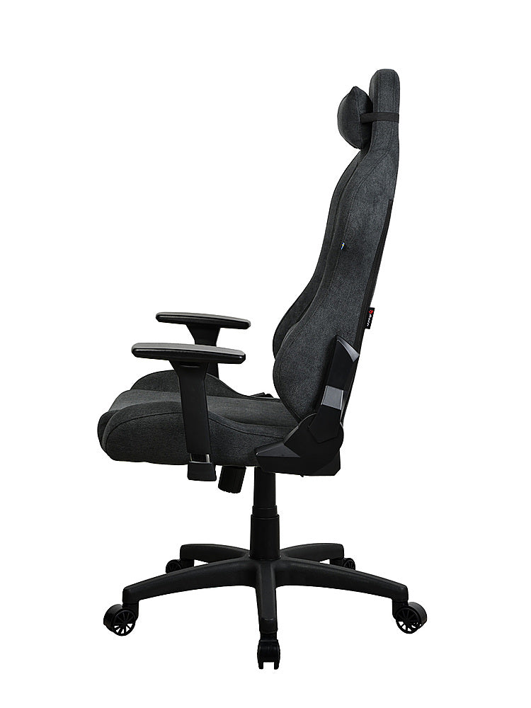 Arozzi - Torretta Soft Fabric Office/Gaming Chair - Dark Grey_2