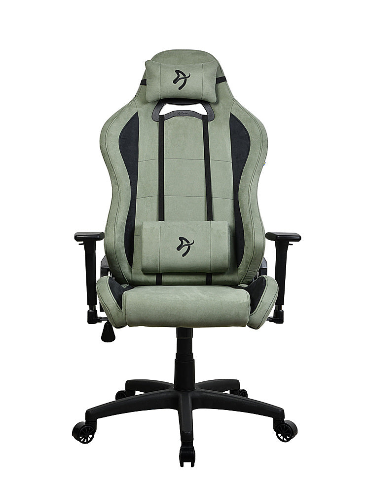 Arozzi - Torretta Supersoft Upholstery Fabric Office/Gaming Chair - Forest_1