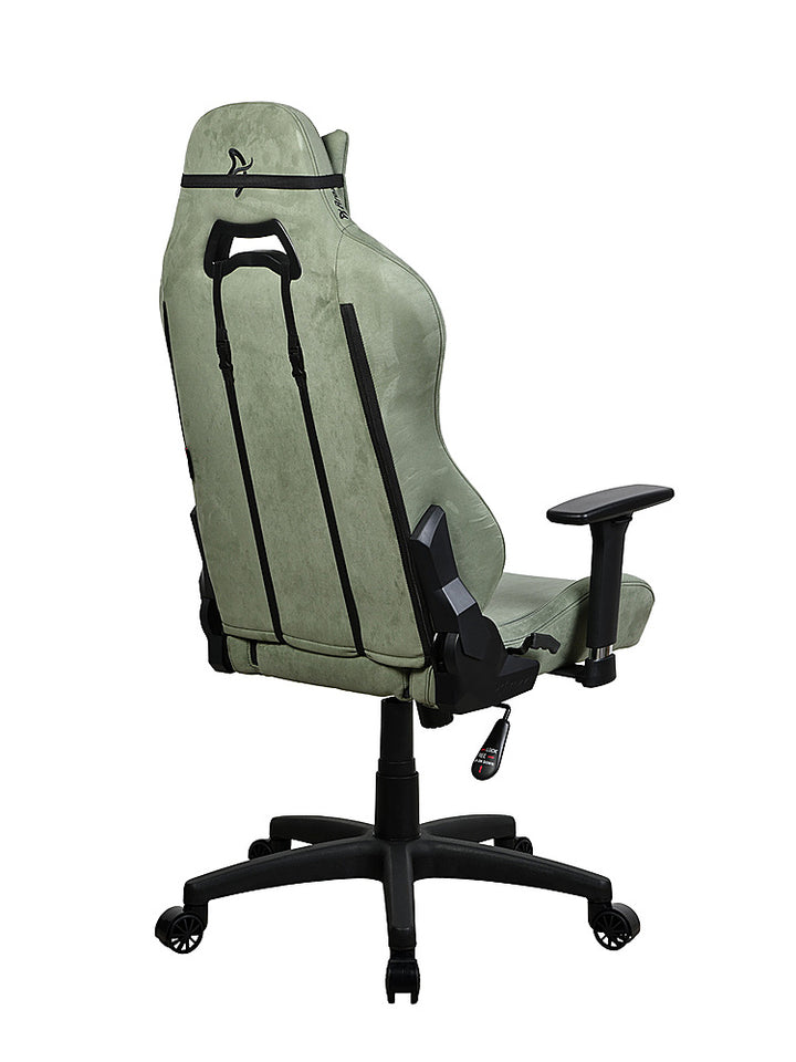 Arozzi - Torretta Supersoft Upholstery Fabric Office/Gaming Chair - Forest_5