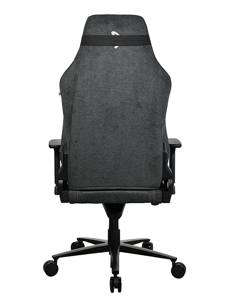 Arozzi - Vernazza Series XL Soft Fabric Office/Gaming Chair - Dark Grey_6