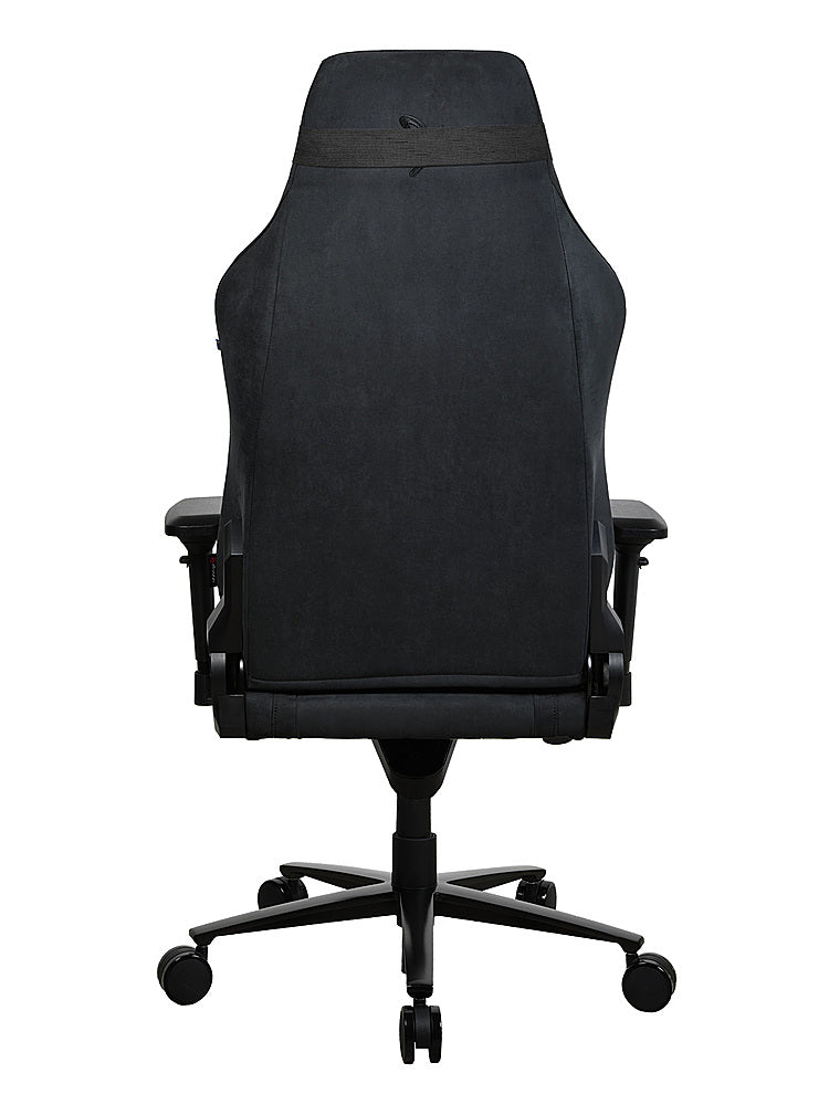 Arozzi - Vernazza Series Top-Tier Premium XL Supersoft Upholstery Fabric Office/Gaming Chair - Pure Black_7