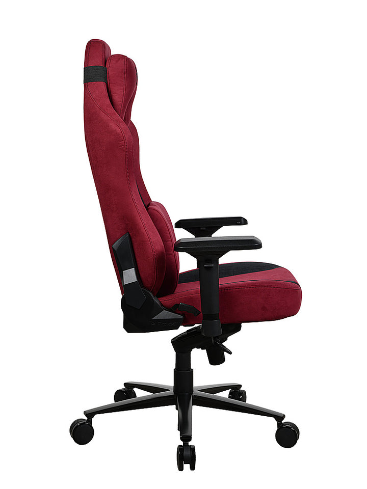 Arozzi - Vernazza Series Top-Tier Premium Supersoft Upholstery Fabric Office/Gaming Chair - Bordeaux_5