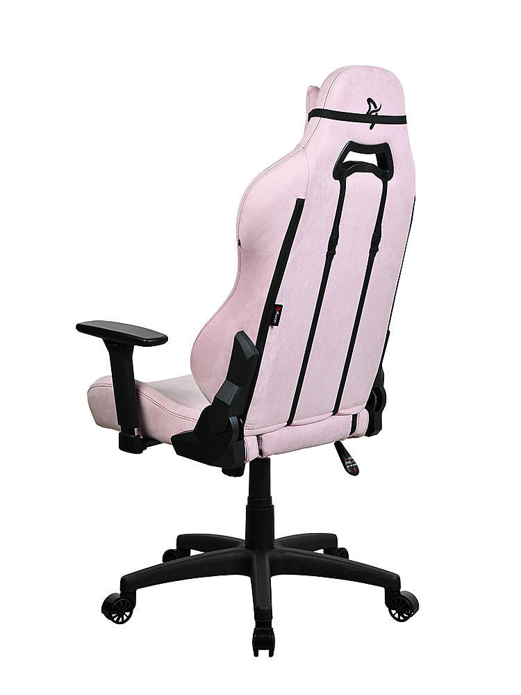 Arozzi - Torretta Supersoft Upholstery Fabric Office/Gaming Chair - Pink_7