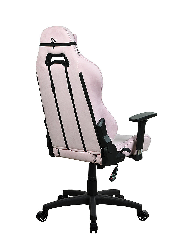 Arozzi - Torretta Supersoft Upholstery Fabric Office/Gaming Chair - Pink_4