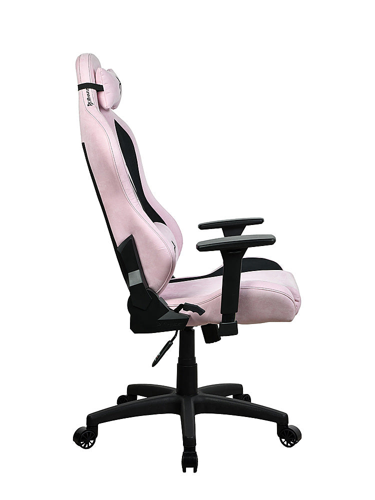 Arozzi - Torretta Supersoft Upholstery Fabric Office/Gaming Chair - Pink_5