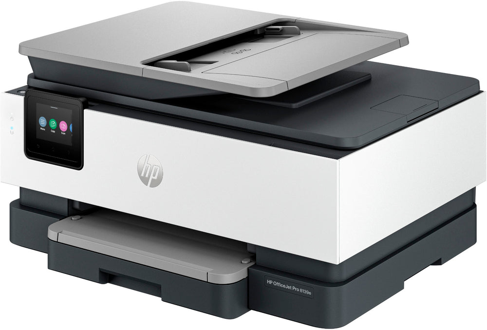 HP - OfficeJet Pro 8139e Wireless All-In-One Inkjet Printer with 12 months of Instant Ink Included with HP+ - White_1