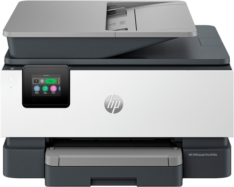 HP - OfficeJet Pro 9125e Wireless All-In-One Inkjet Printer with 3 months of Instant Ink Included with HP+ - White_0