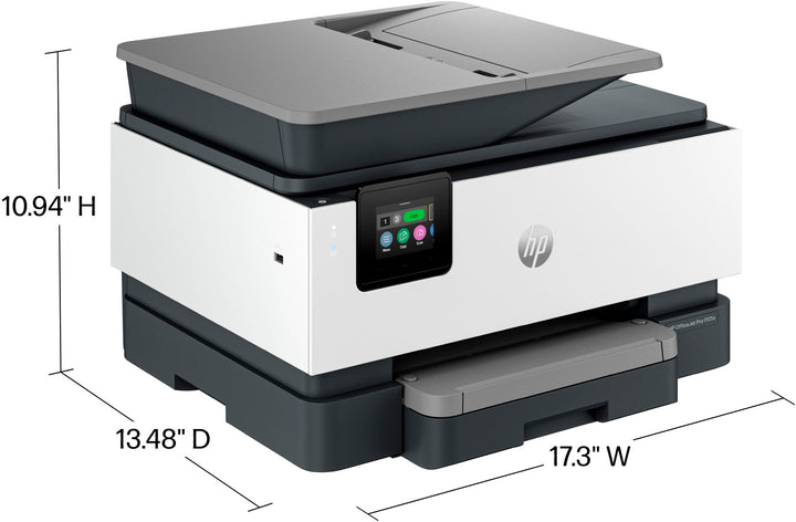 HP - OfficeJet Pro 9125e Wireless All-In-One Inkjet Printer with 3 months of Instant Ink Included with HP+ - White_11