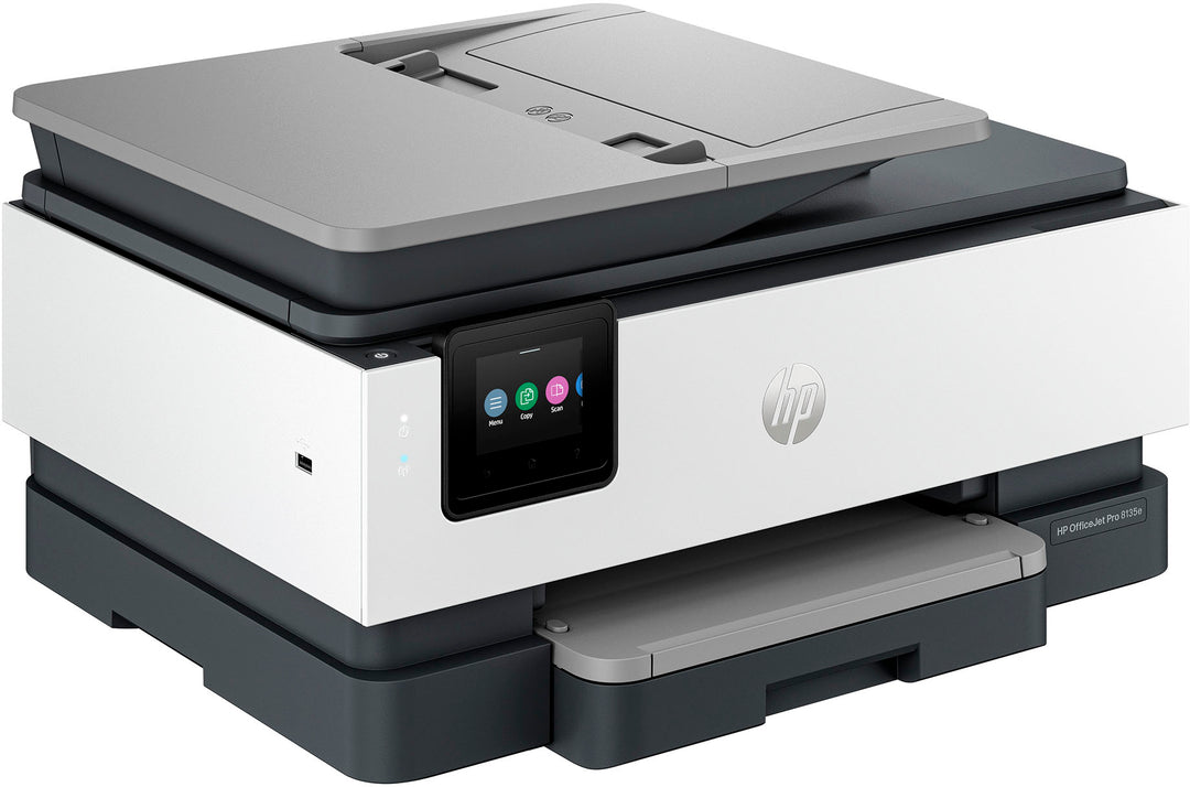 HP - OfficeJet Pro 8135e Wireless All-In-One Inkjet Printer with 3 months of Instant Ink Included with HP+ - White_2