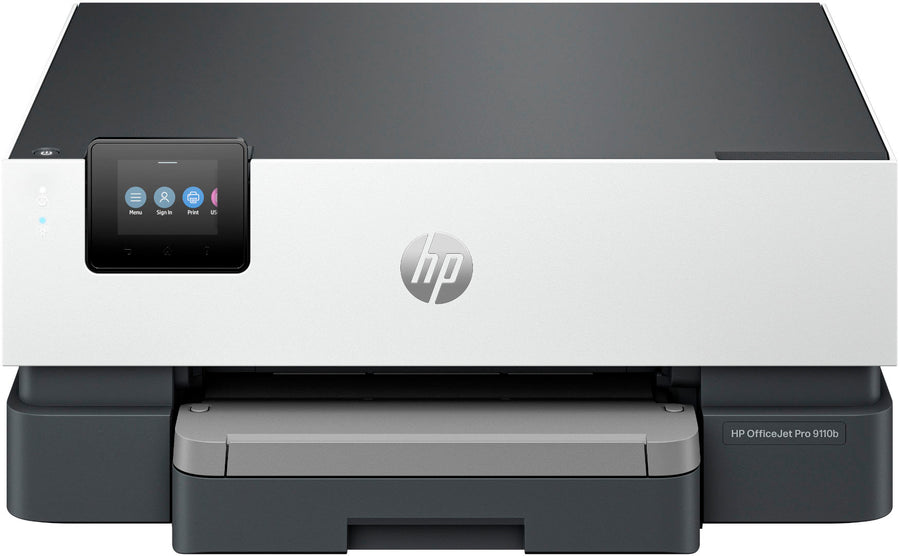 HP - OfficeJet Pro 9110b Wireless  Inkjet Printer - White_0