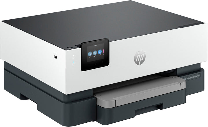 HP - OfficeJet Pro 9110b Wireless  Inkjet Printer - White_2